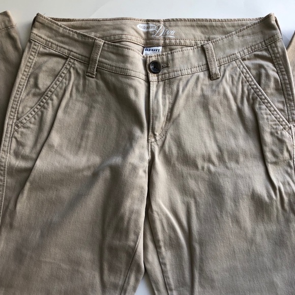Old Navy Women’s Khaki Diva Boot Cut (Size 2) - Picture 1 of 6